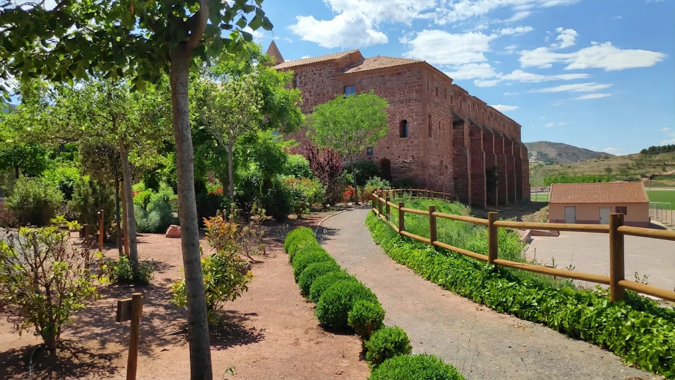 Terraza del Convento en verano